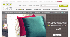 Desktop Screenshot of pillowdecor.com